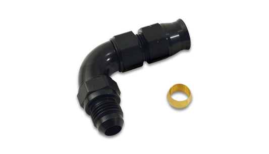 90 Degree Tube to Male AN Adapter, Tube O.D. - 1/2"; AN Size: -8