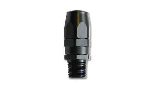 Male Straight Hose End Fitting; Size: -10AN; Pipe Thread 1/2" NPT 26007