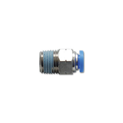 Fitting, Adapter, Straight, 1/8 in NPT Male to 1/4 in Female Pushlock