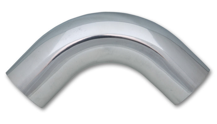 90 Degree Aluminum Bend, 4" O.D. - Polished