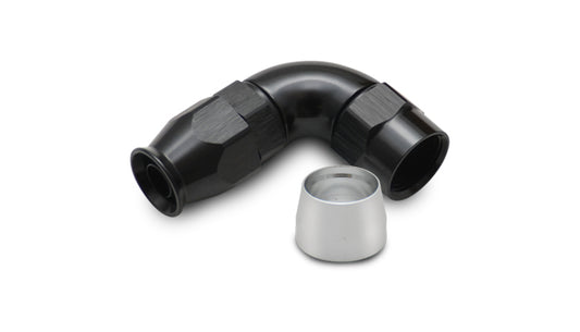 90 Degree High Flow Hose End Fittings for PTFE Lined Hose